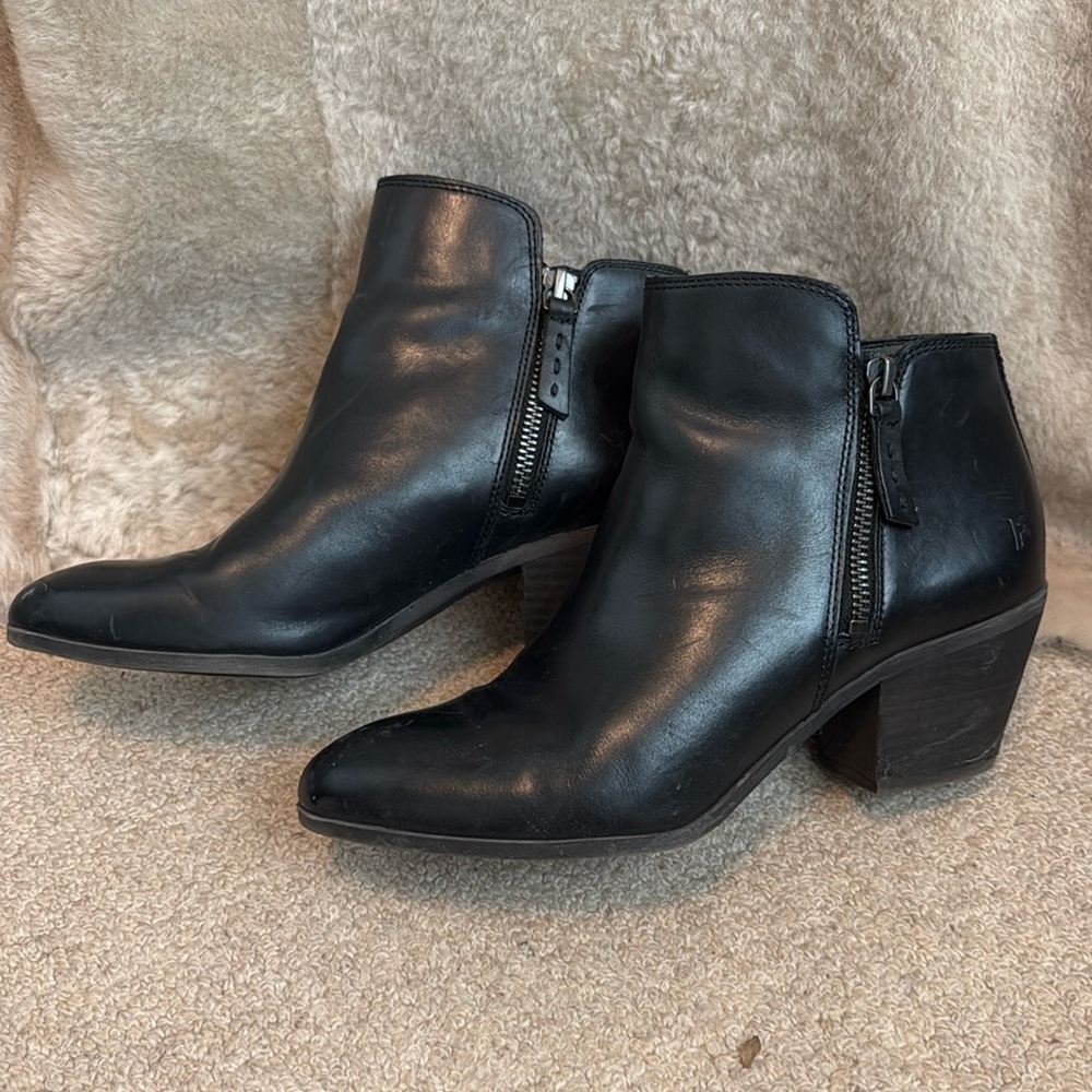 FRYE Leather Booties